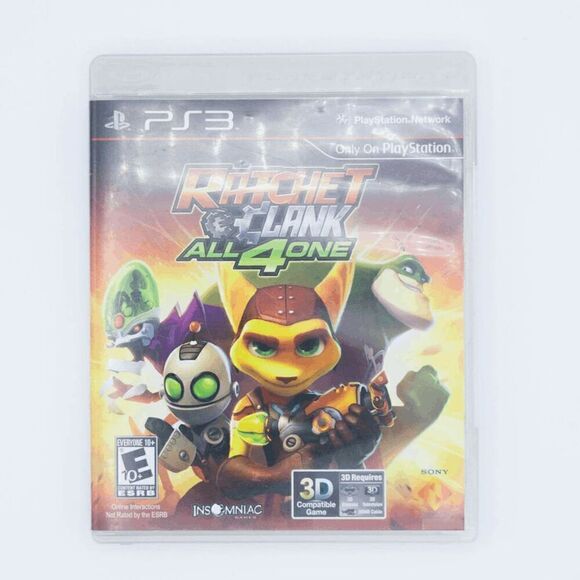PS3 Ratchet & Clank: All 4 One (Tested) - Picture 1 of 3